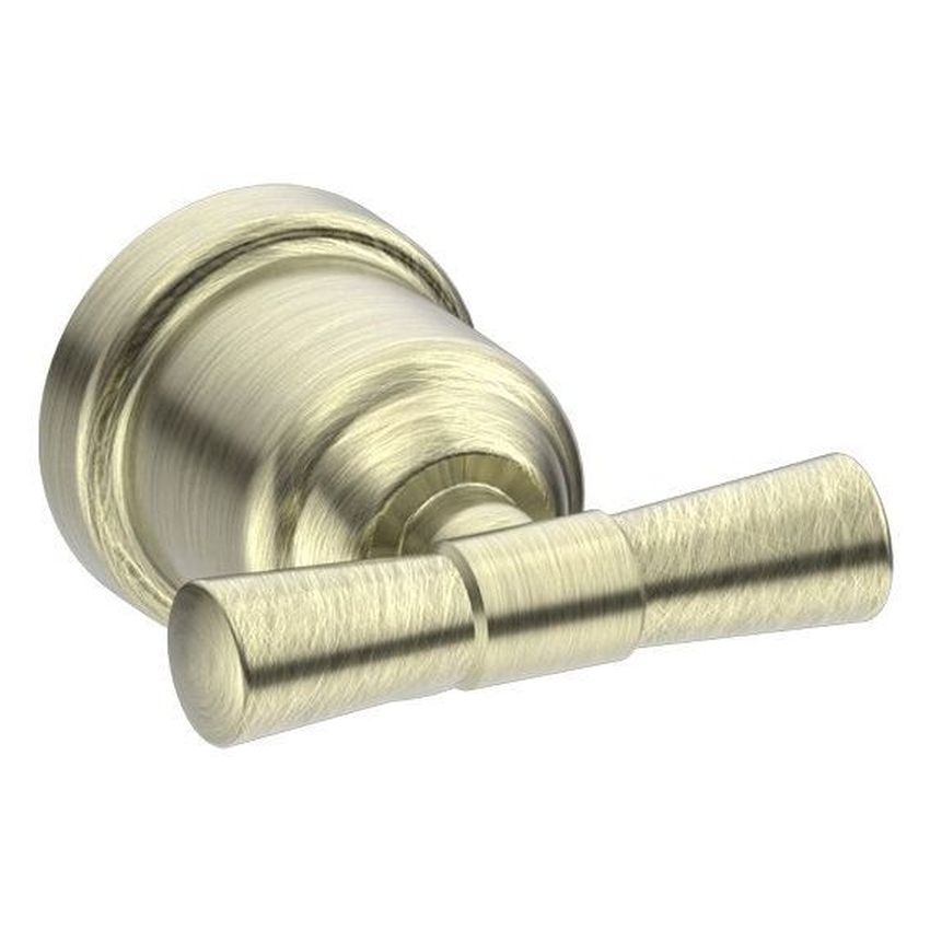 York Robe Hook - Aged Brass