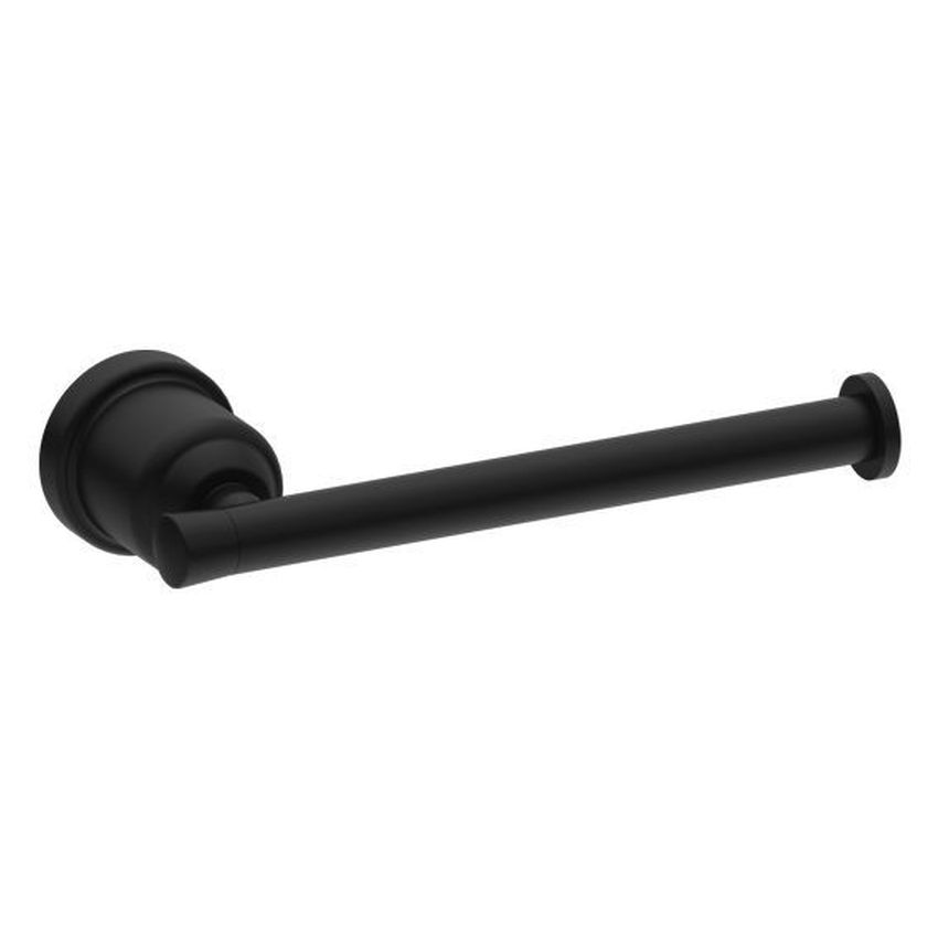 York Toilet Roll Holder - Matte Black