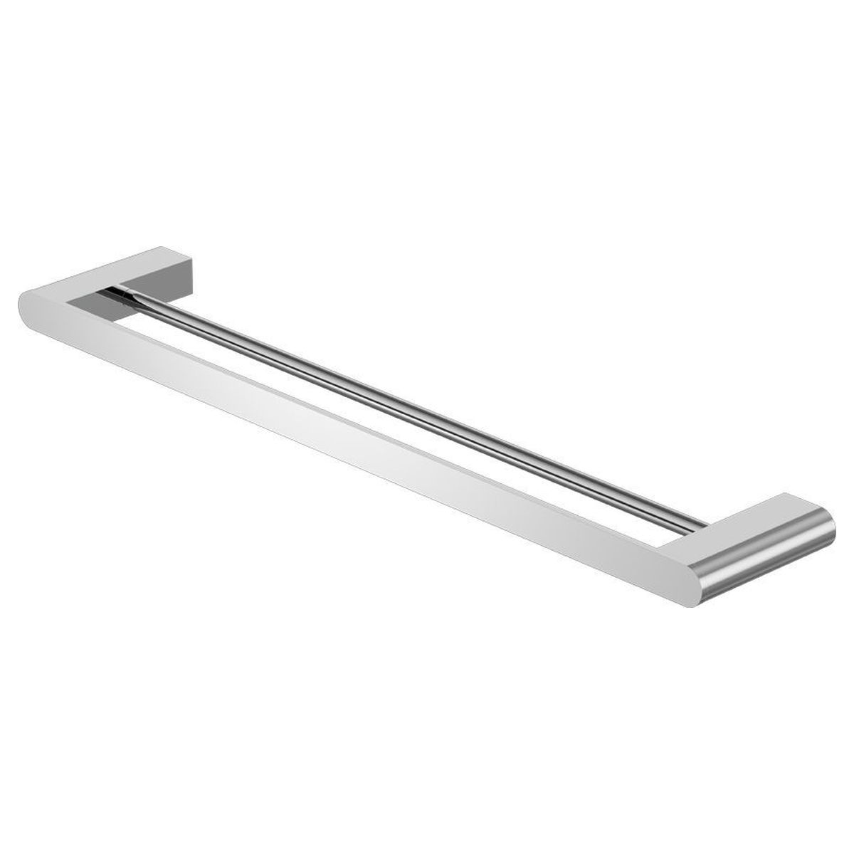 Bianca Double Towel Rail 800mm - Chrome