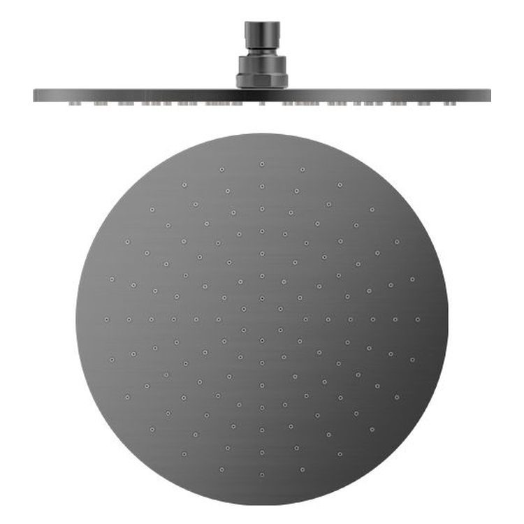 300mm Round Shower Head in Gun Metal