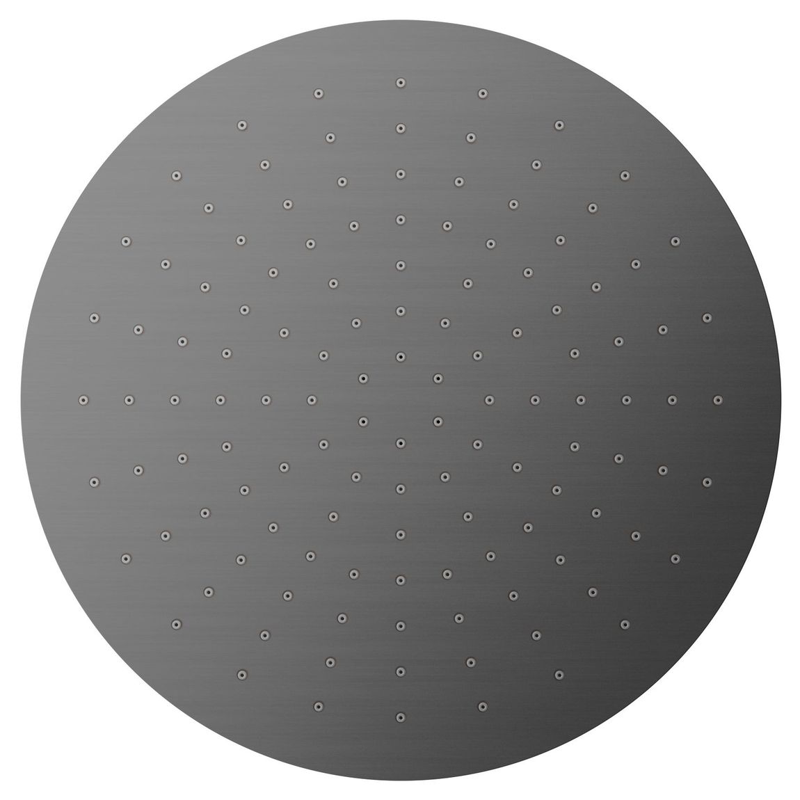 300mm Round Shower Head in Gun Metal