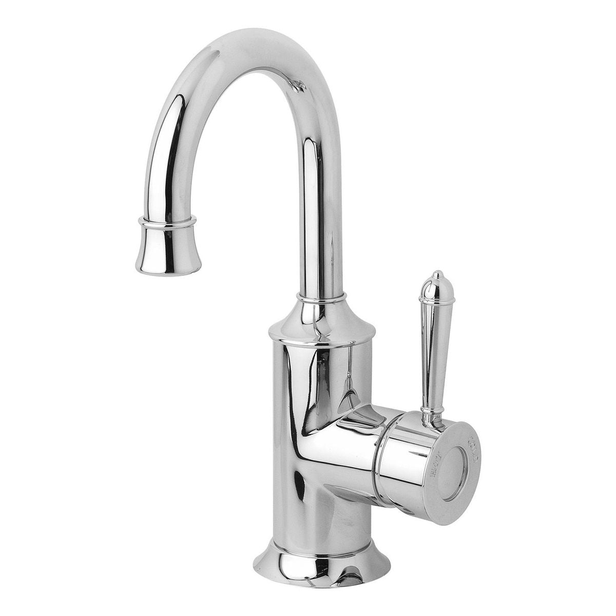 Nostalgia Basin Mixer 120mm Gooseneck - Chrome