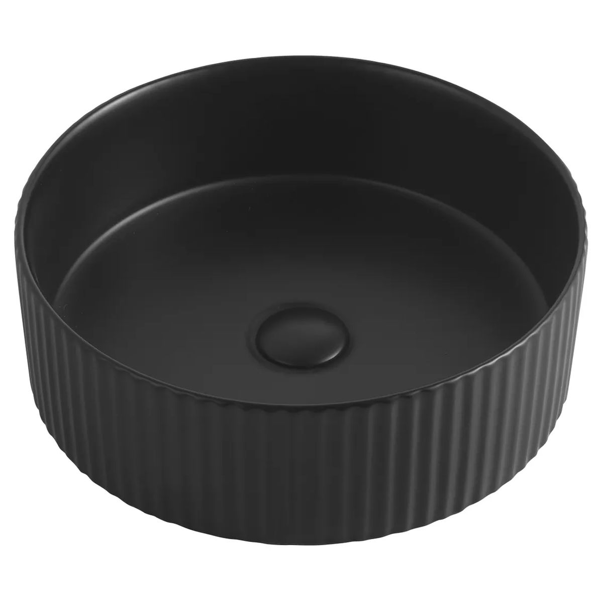 Marlo 400 Round Basin - Matte Black