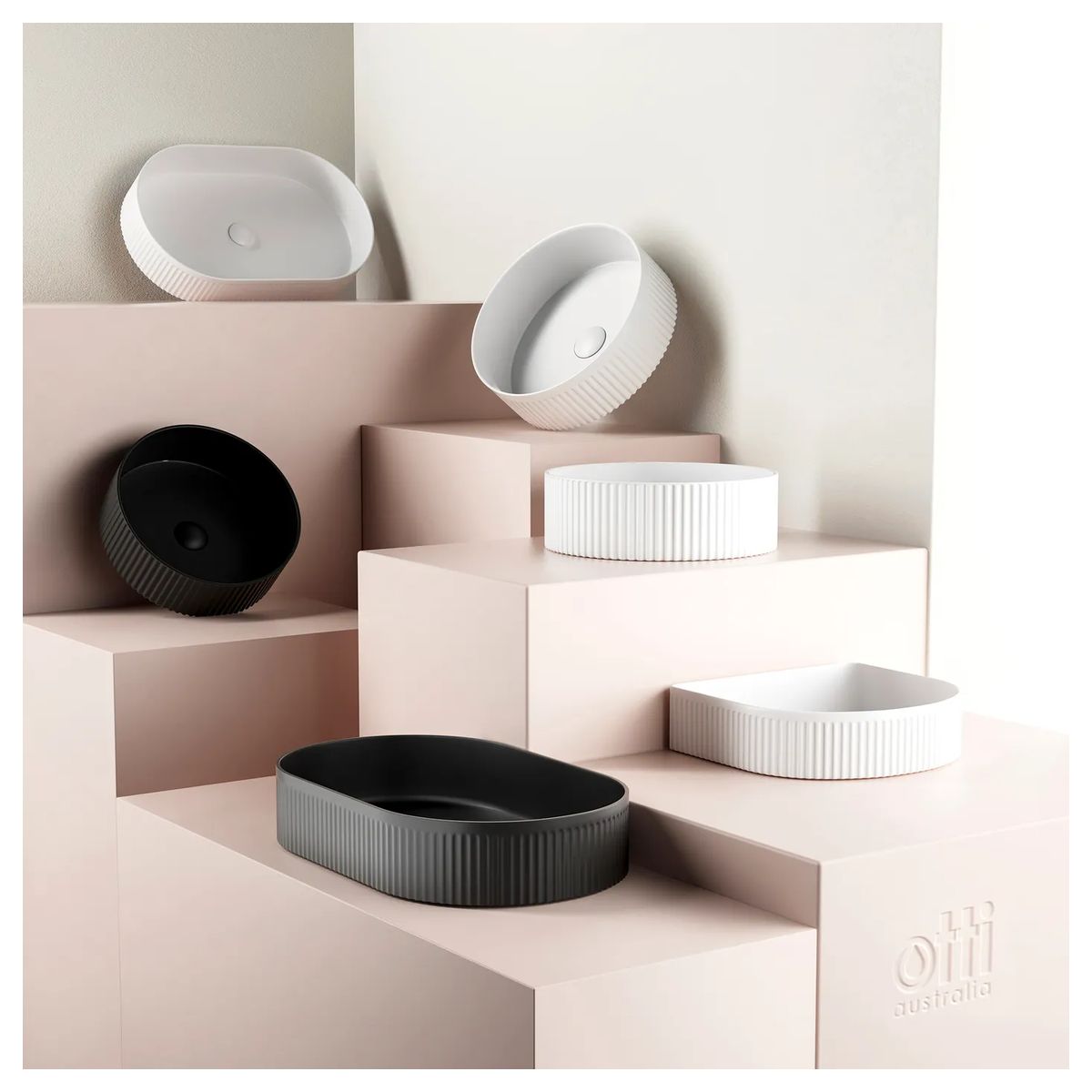 Marlo 400 Round Basin - Matte White