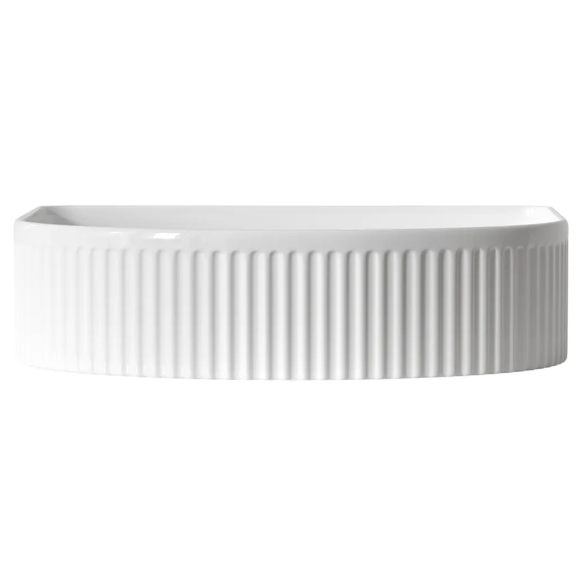 Archie 415X365X100 Ceramic Basin - Gloss White