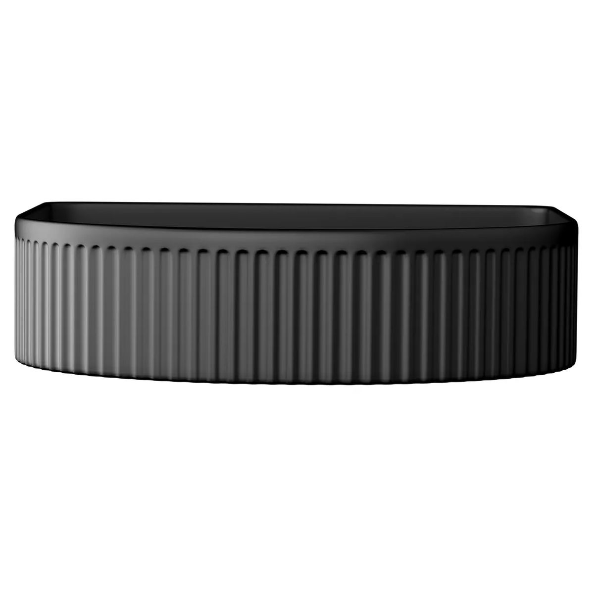 Archie 415X365X100 Ceramic Basin - Matte Black