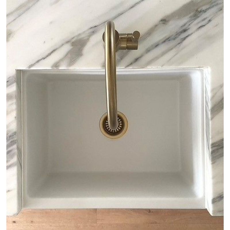 Patri 60X46 Fireclay Single Bowl Butler Sink