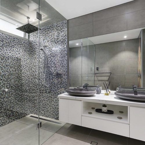 Piero Above Counter Stone Basin - Grey