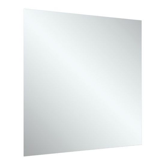 Pencil Edge 900 x 900mm Rectangular Glue-On Mirror
