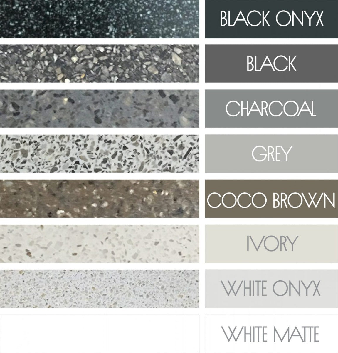 Georgia Above Counter Stone Basin - Black Onyx
