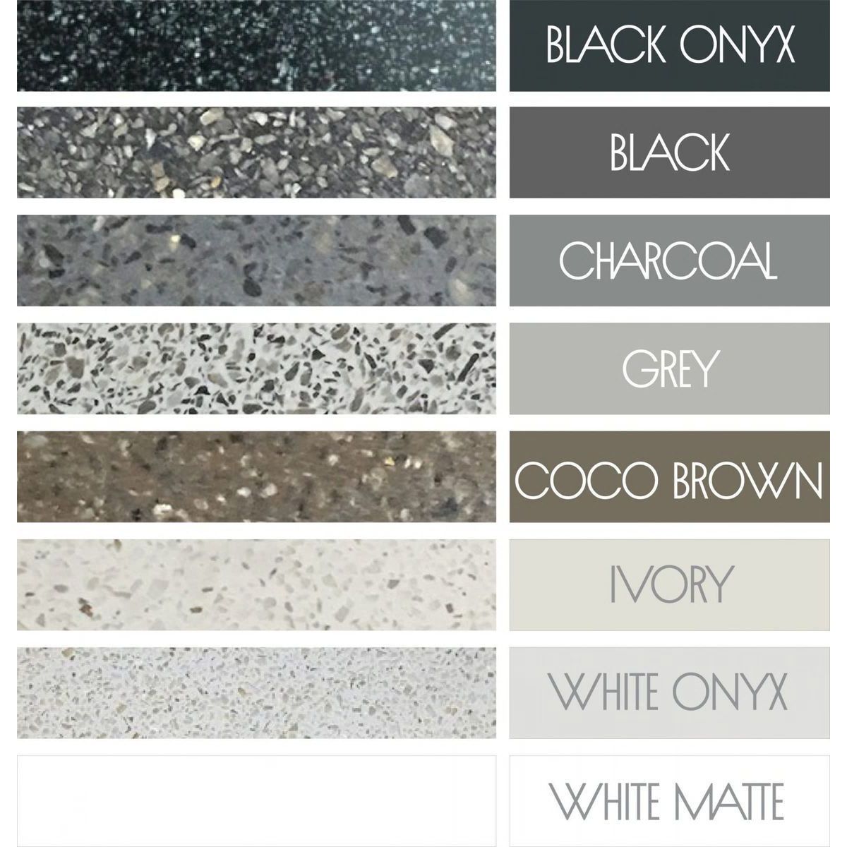 Onda Above Counter Stone Basin - Black Onyx