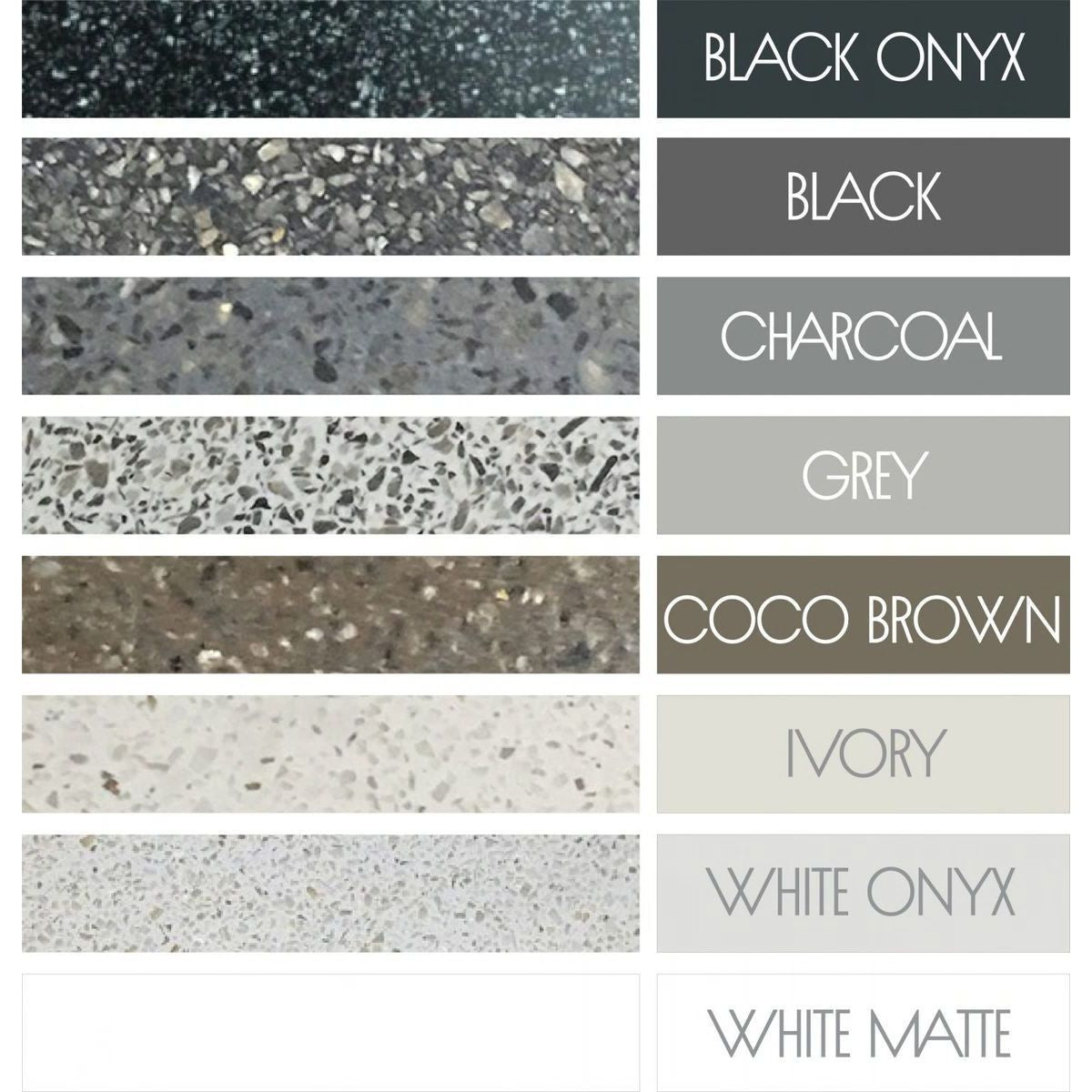 Sussana Above Counter Stone Basin - Matte White