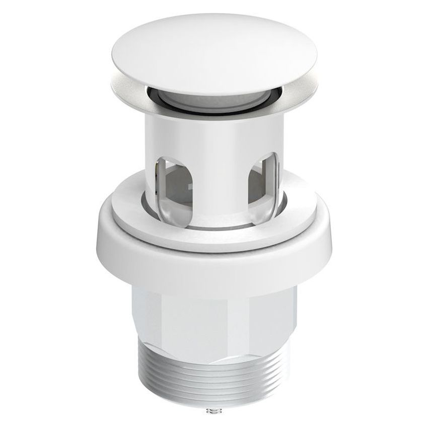 ADP Universal Plug & Waste in Gloss White (Powder coated)