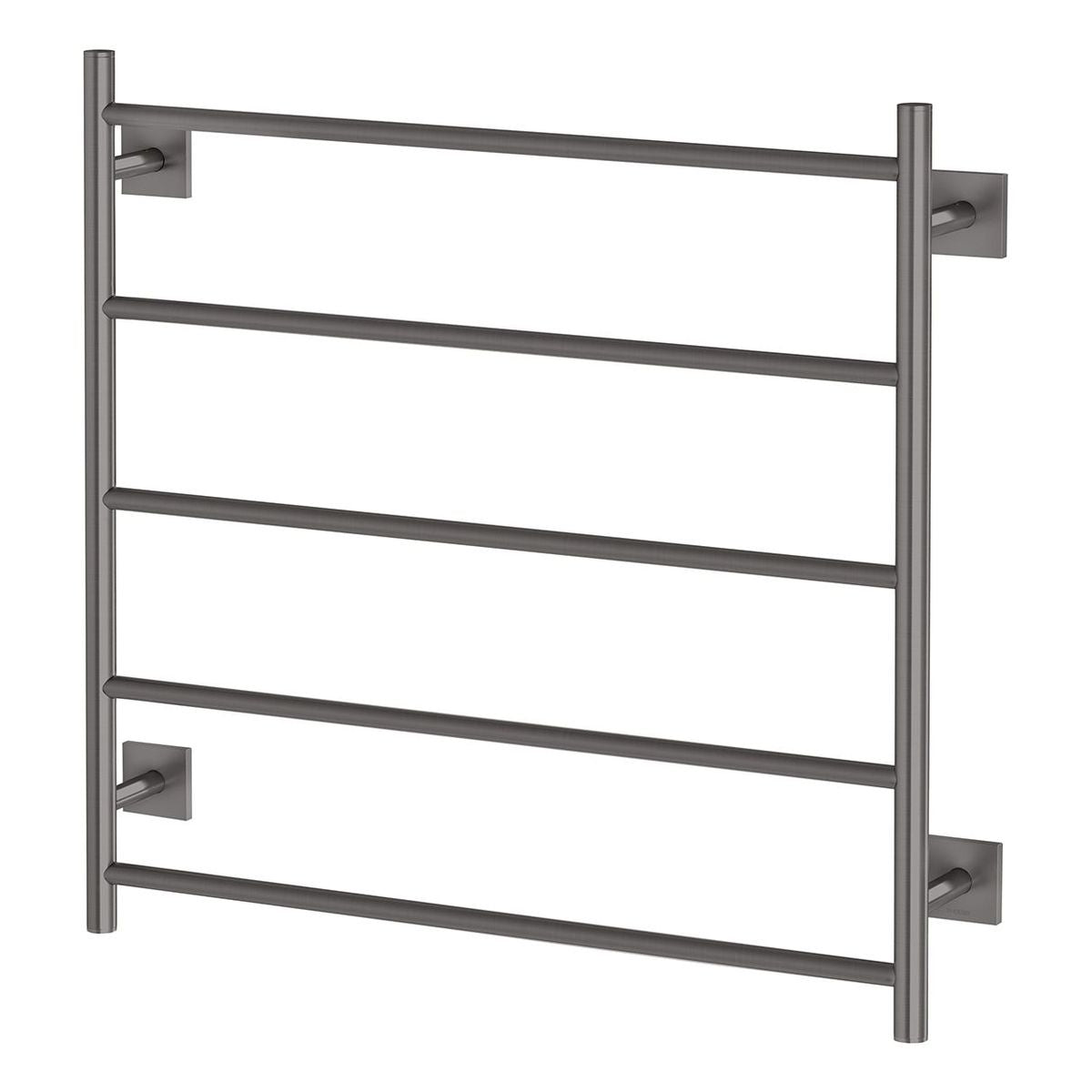 Radii Heated Towel Ladder 750mm x 740mm - Brushed Carbon