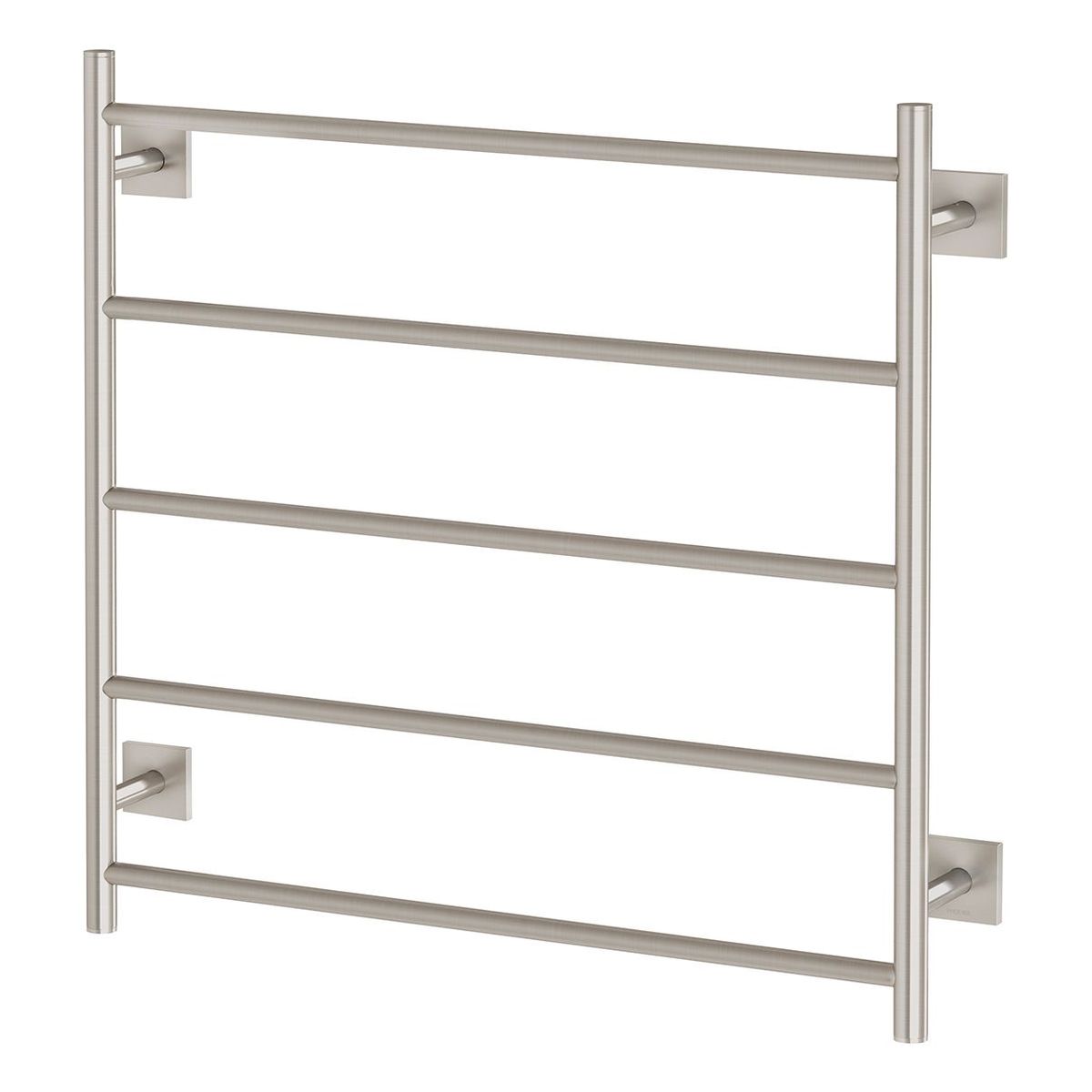 Radii Heated Towel Ladder 750mm x 740mm - Brushed Nickel
