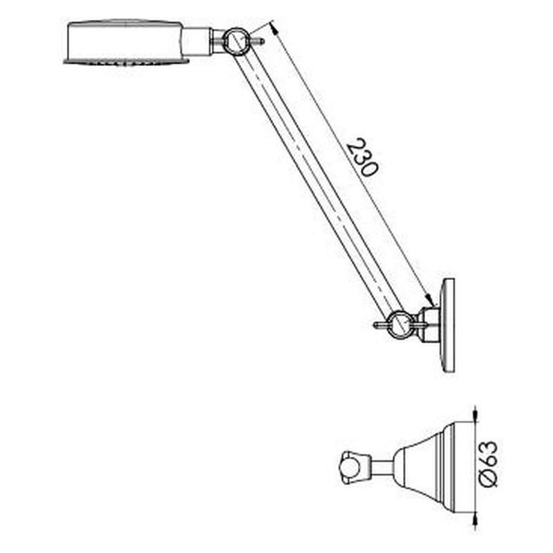 Rhapsody Lever Shower Set