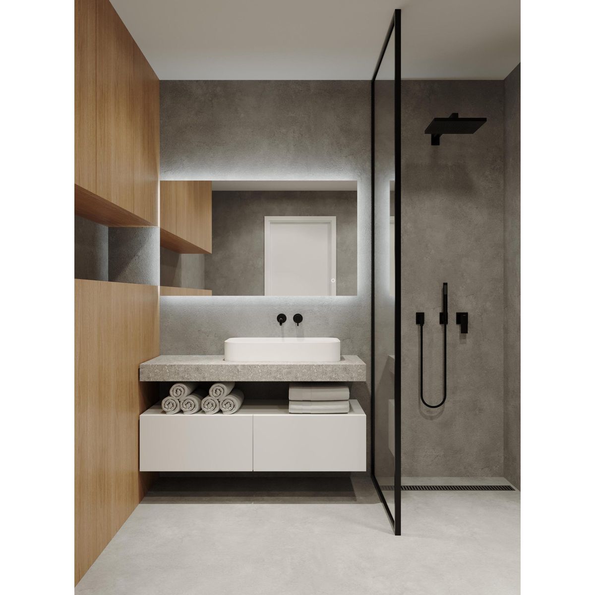R-Series 900 Bespoke LED Mirror - Frameless