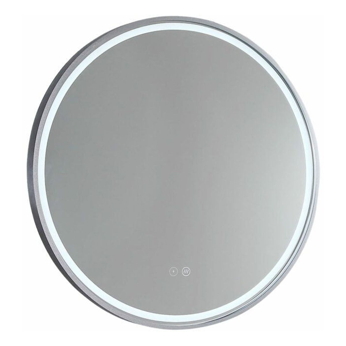 Sphere 800 LED Mirror with Bluetooth Speakers, Dimester and Portable Magnifier - Brits Nickel