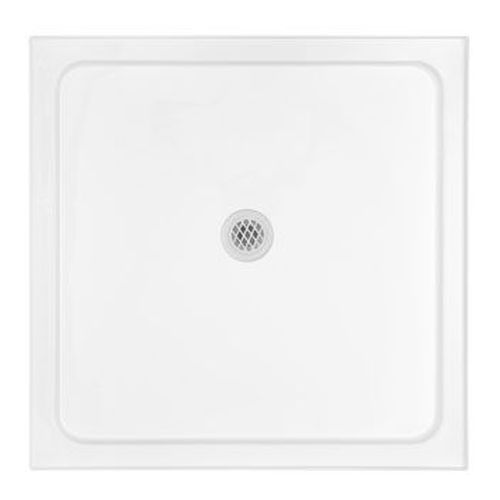 Prelude 4 Tile Bead 900mm Square Centre Waste Shower Base