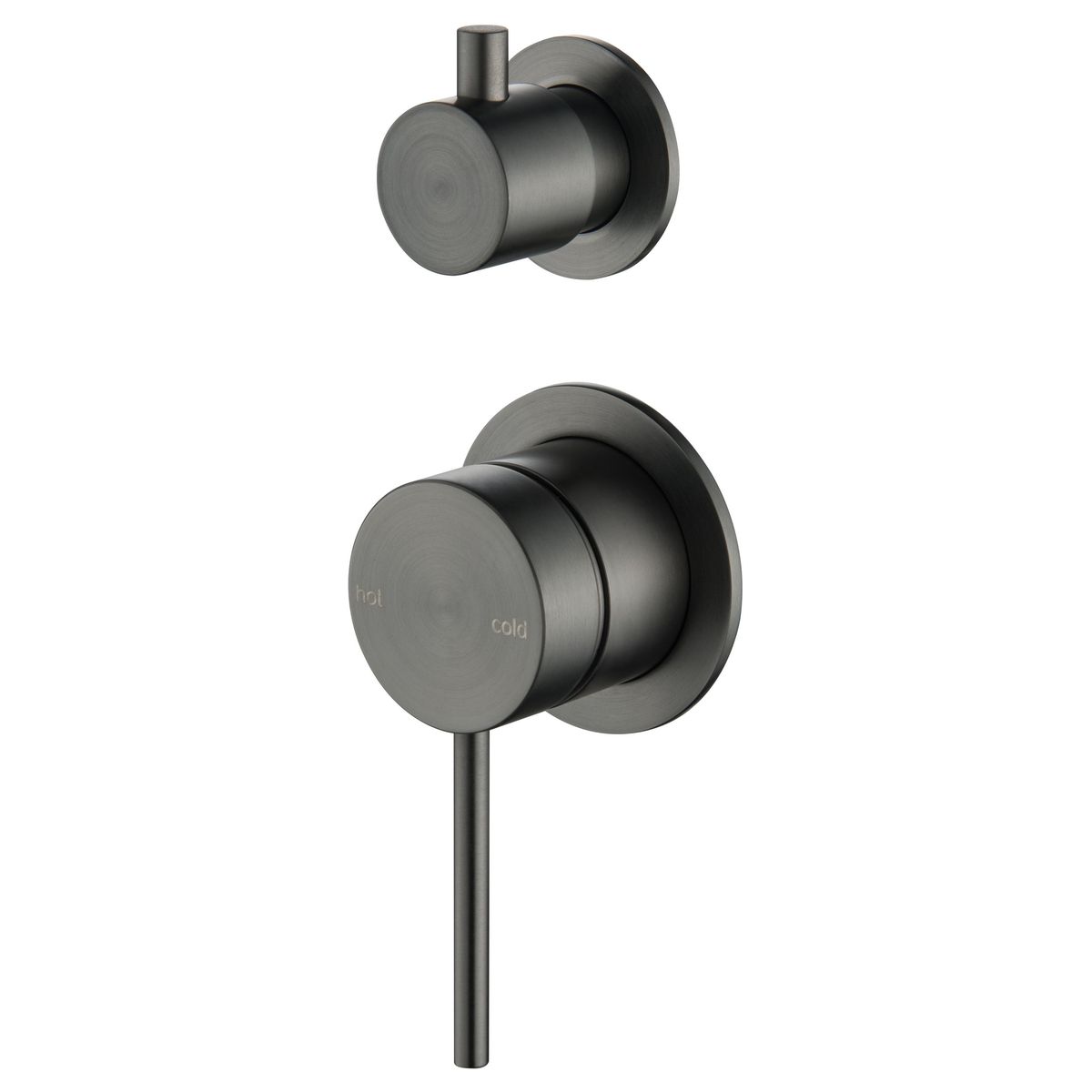 Mica Shower Mixer with Diverter - 2P, Gunmetal
