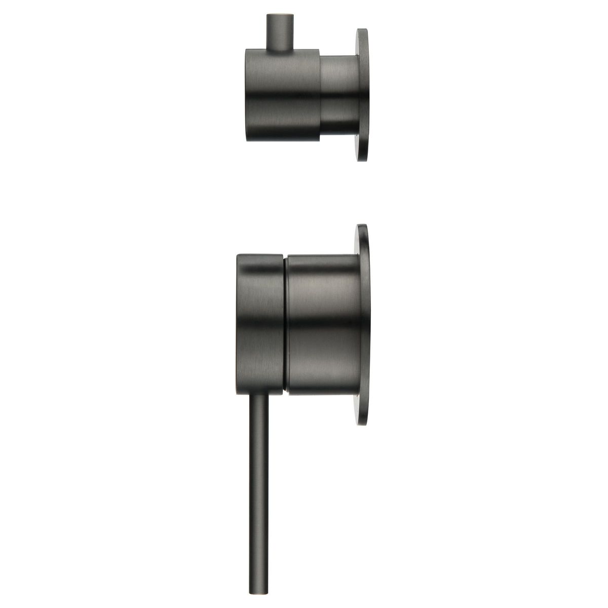Mica Shower Mixer with Diverter - 2P, Gunmetal