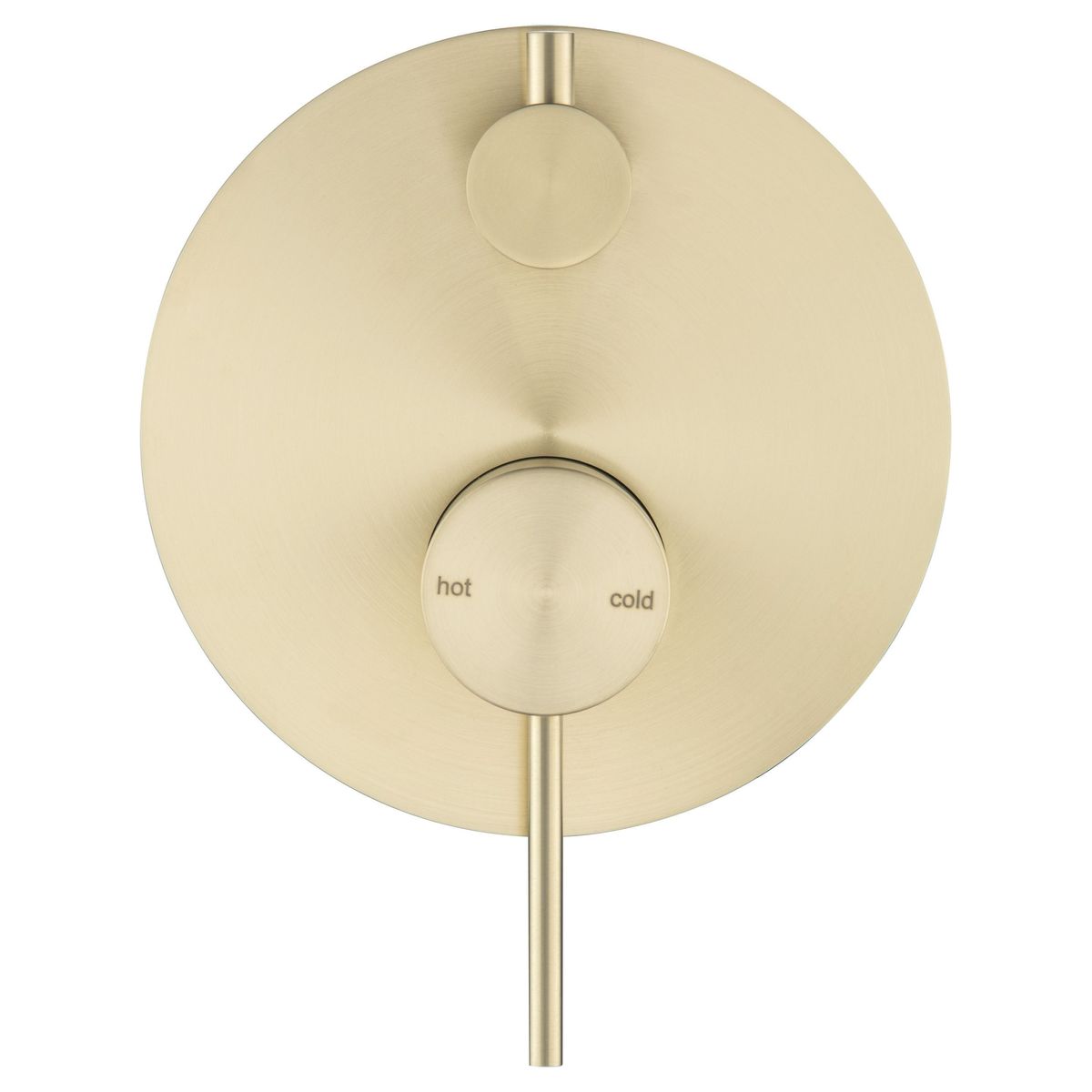 Mica Shower Mixer with Diverter - 1P, French Gold