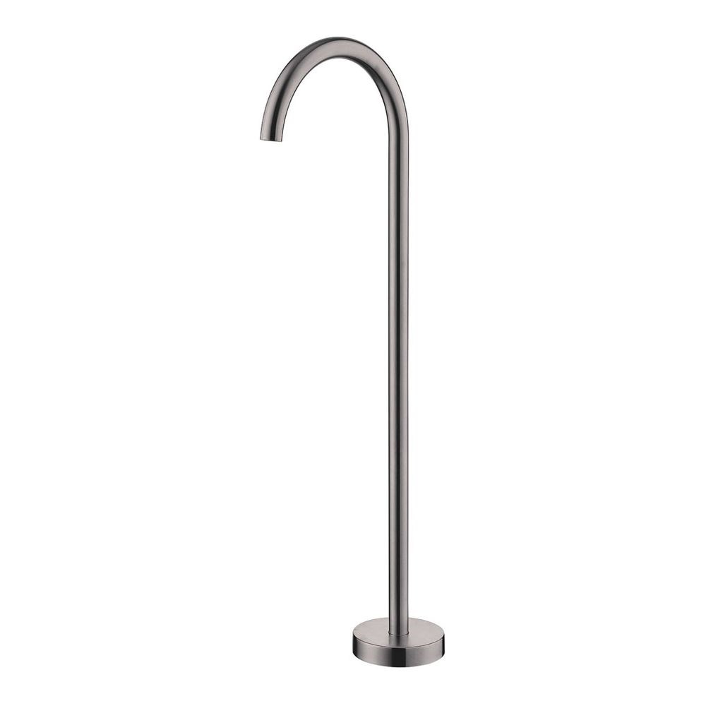Kaya Floor Mounted Bath Outlet, Gun Metal