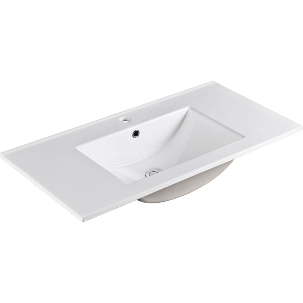 Dolce Full Depth Ceramic Basin-Top 900 - 1 Tap Hole