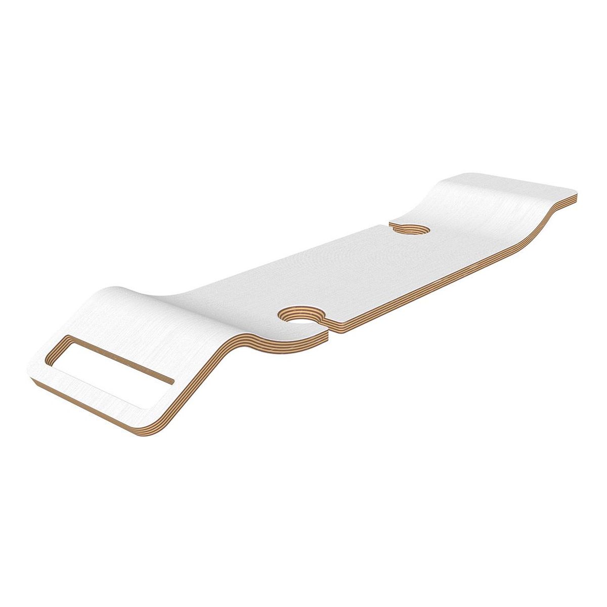Tombolo 8 Bath Rack, White