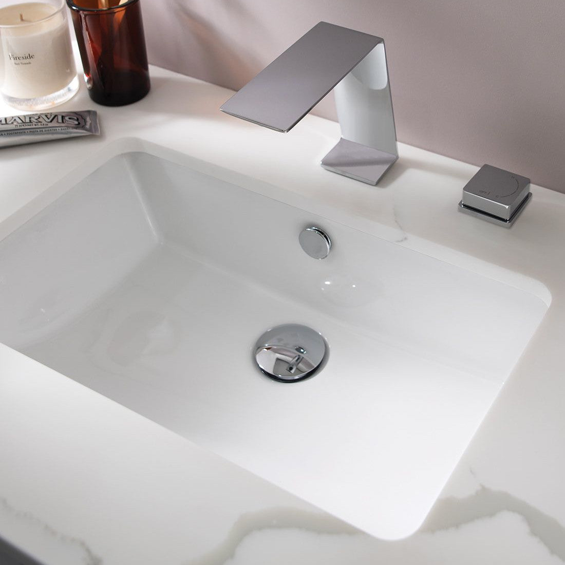 Nesa Under-Counter Basin in Gloss White