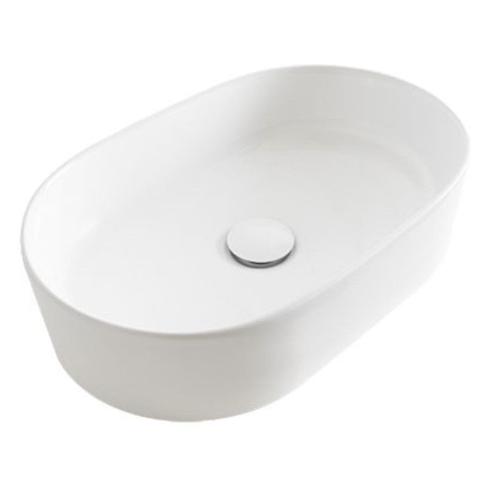 Patty Above Counter Basin in Matte White