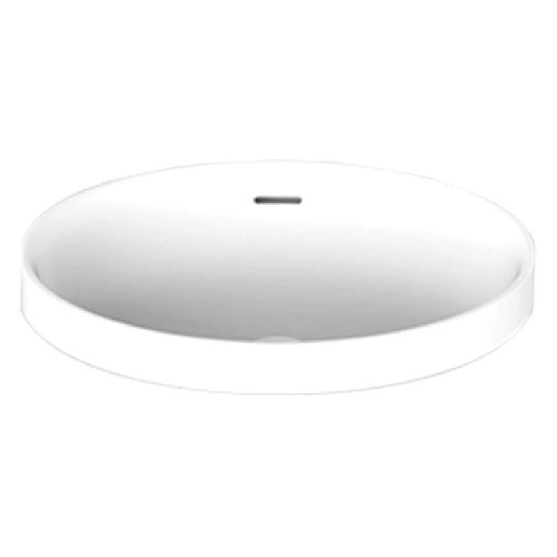 Ozera Semi-Inset Basin in Gloss White