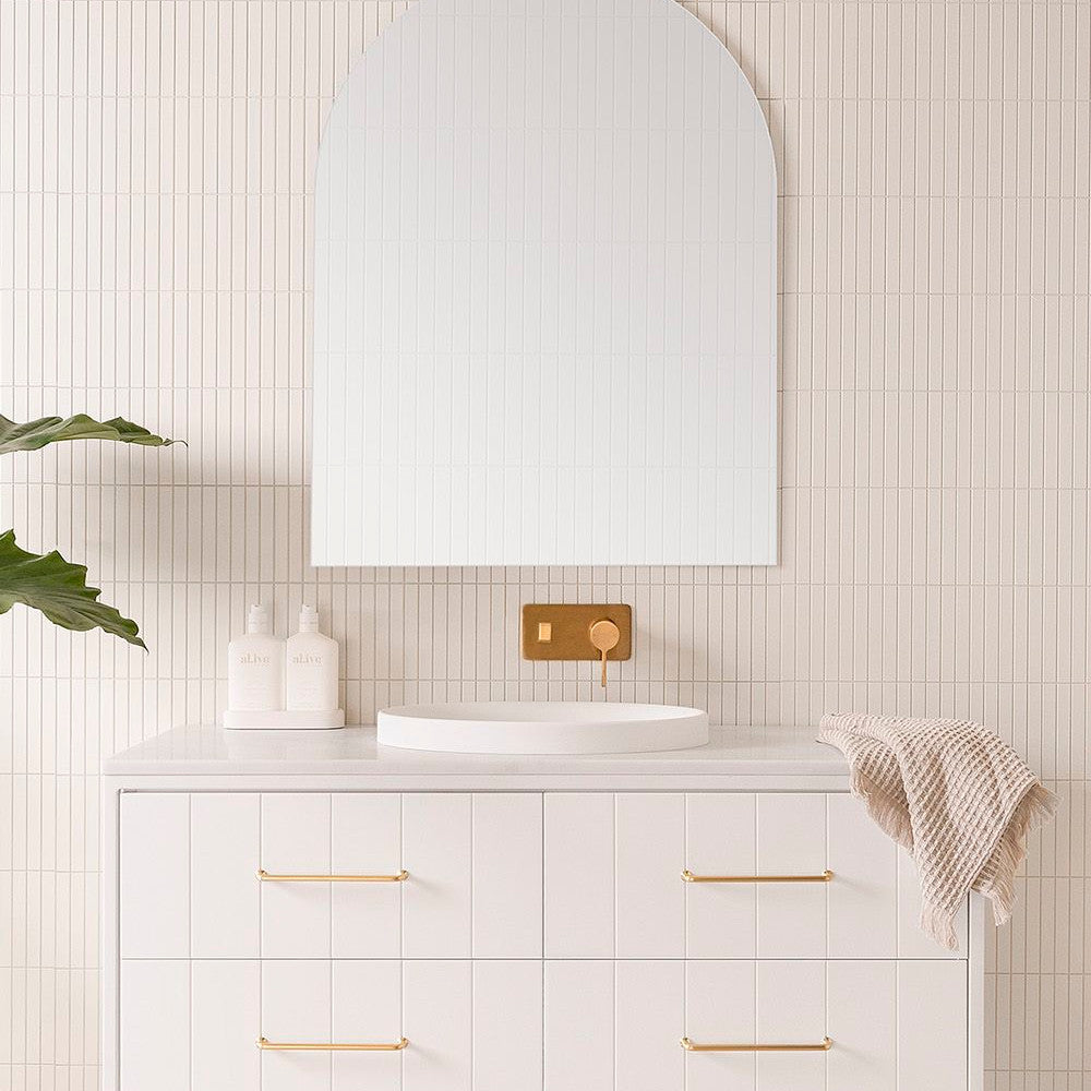 Dignity Semi-Inset Basin in Matte White