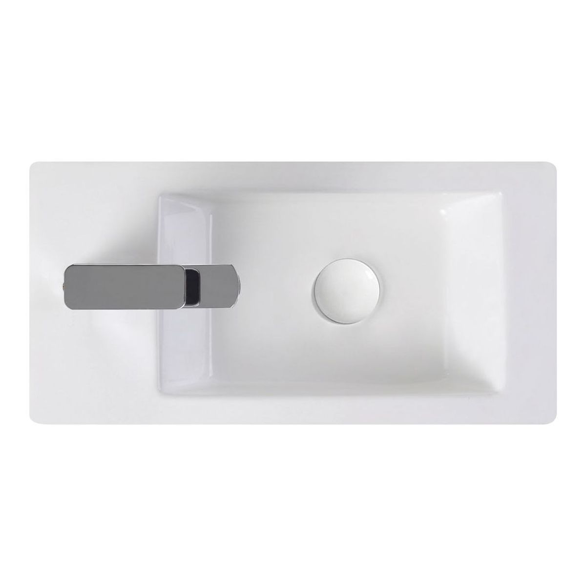 Linea Left-Hand Wall Basin