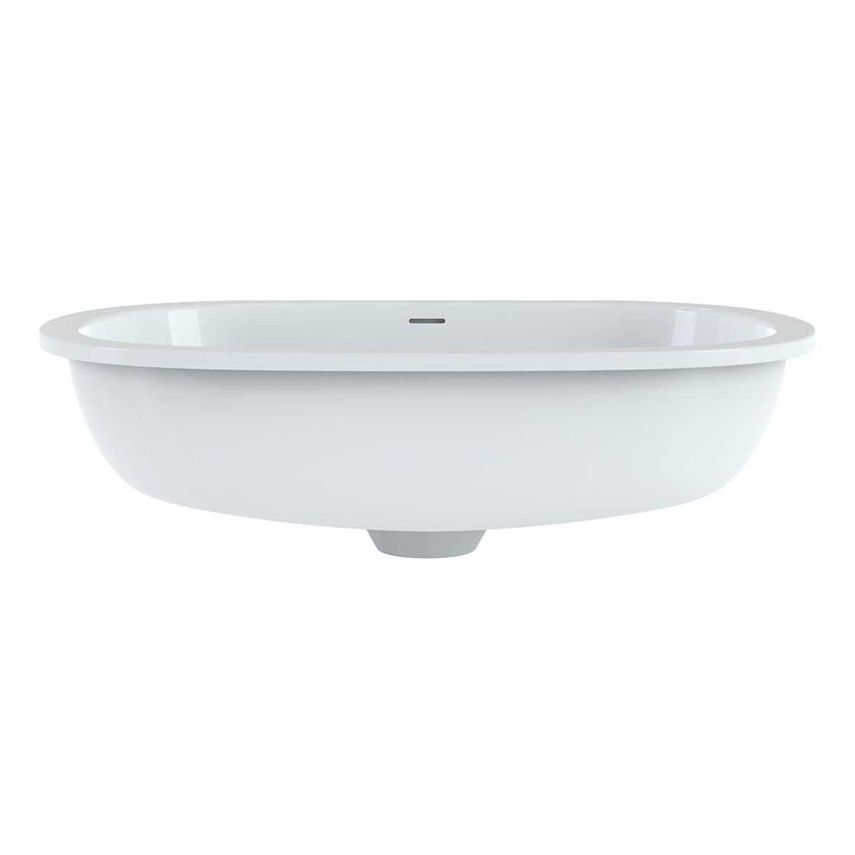 Victoria + Albert Barcelona 56 Undermount Basin With Overfow, Gloss White