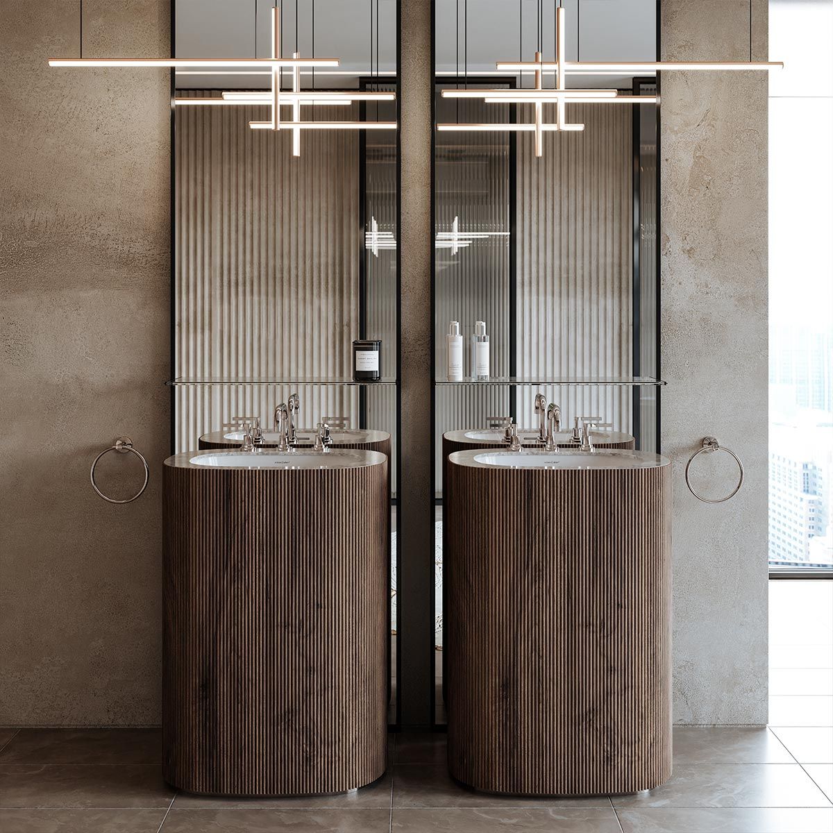 Victoria + Albert Barcelona 56 Undermount Basin With Overfow, Gloss White