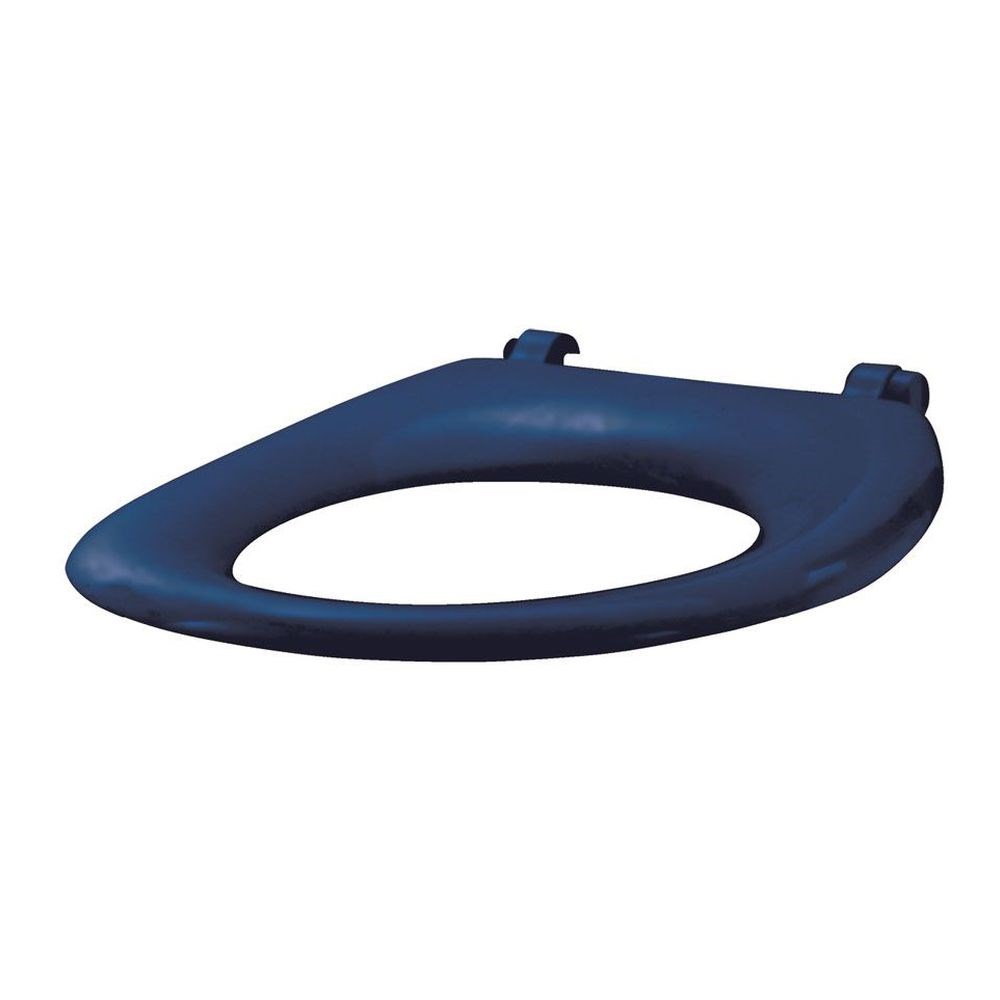 Stella Care Adjustable Link Gloss Toilet Seat, Gloss Blue