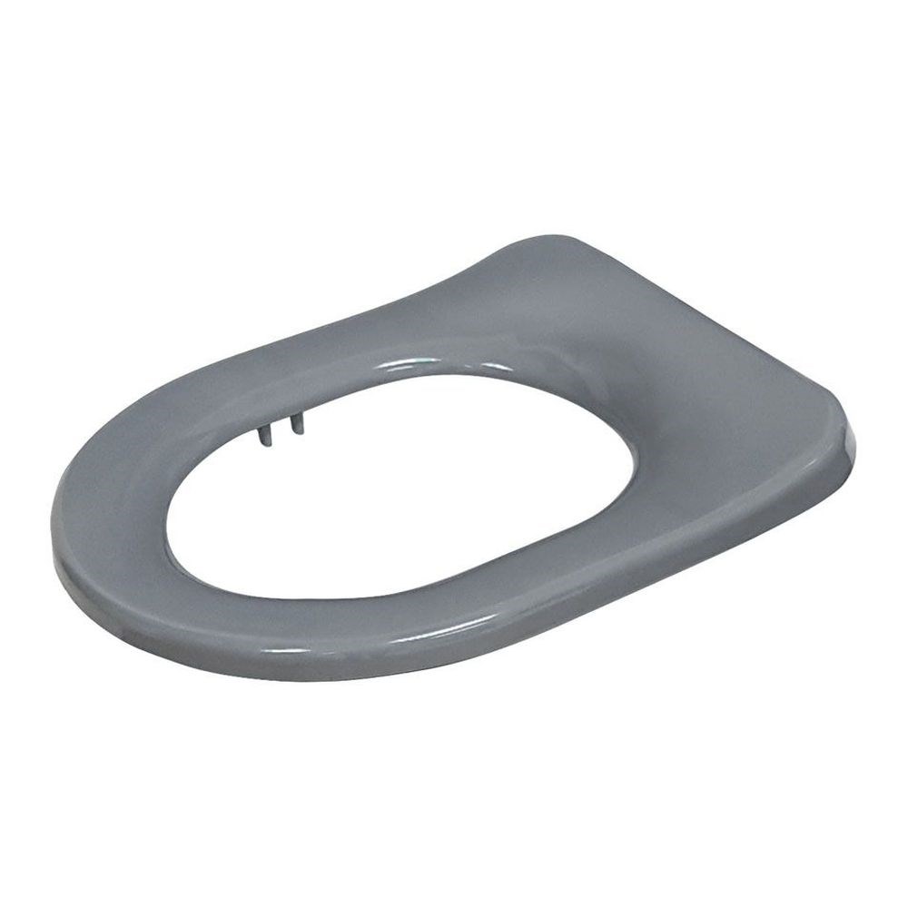 Stella Care Gloss Toilet Seat, Gloss Grey