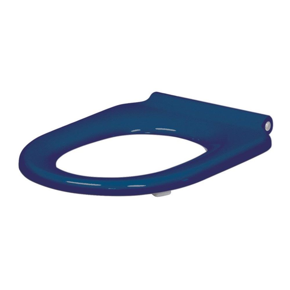 Delta Care Gloss Toilet Seat, Gloss Blue
