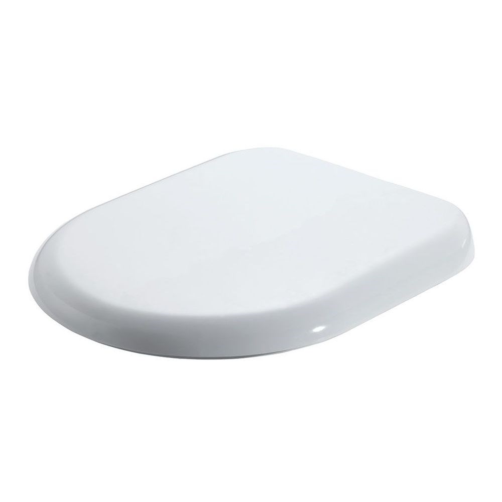 Compact Gloss Toilet Seat, Gloss White