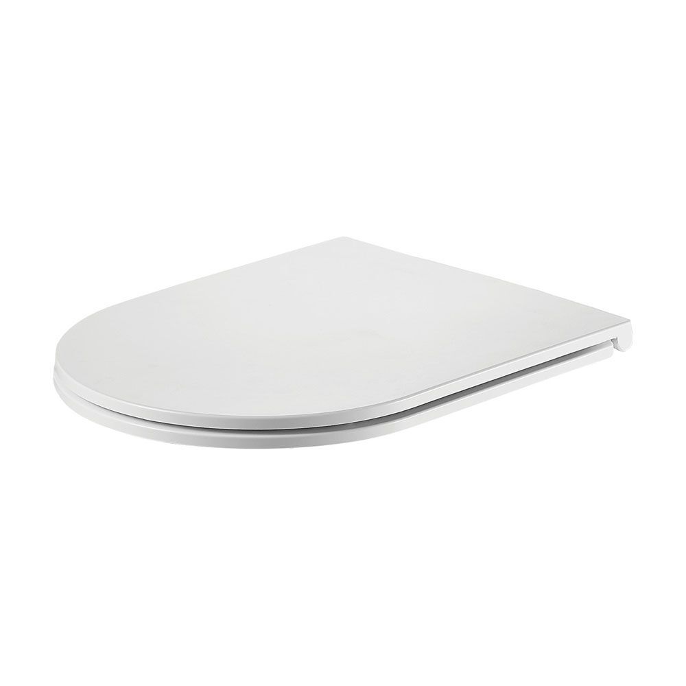 Koko Slim Gloss Toilet Seat, Gloss White