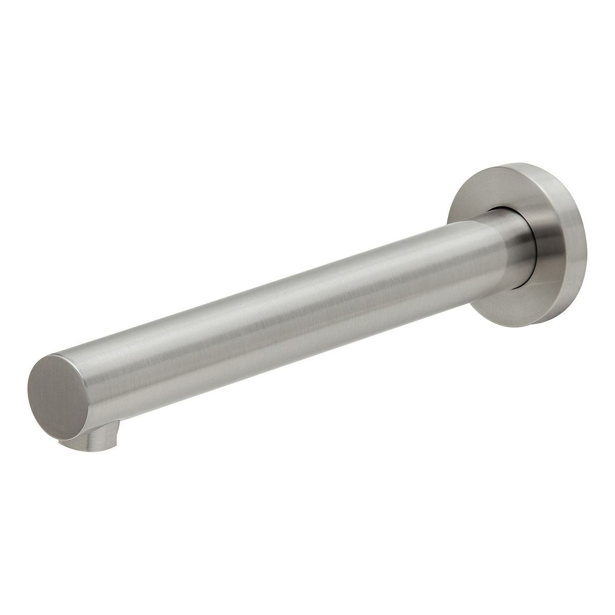 Vivid Wall Bath Outlet 200mm - Brushed Nickel