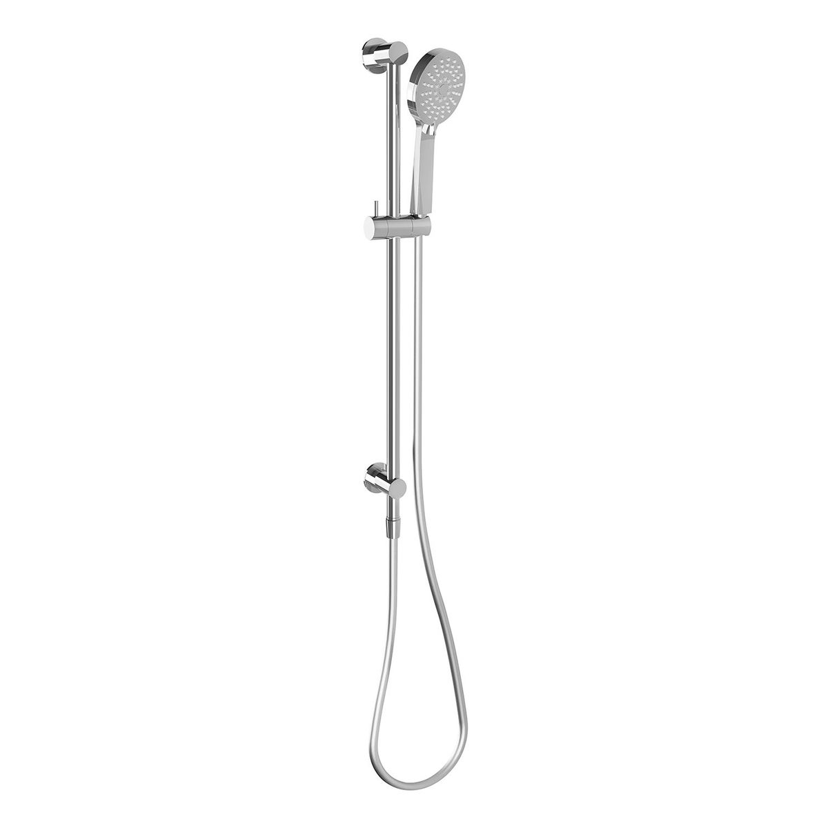 Vivid Slimline Water Through Rail Hand Shower - Chrome