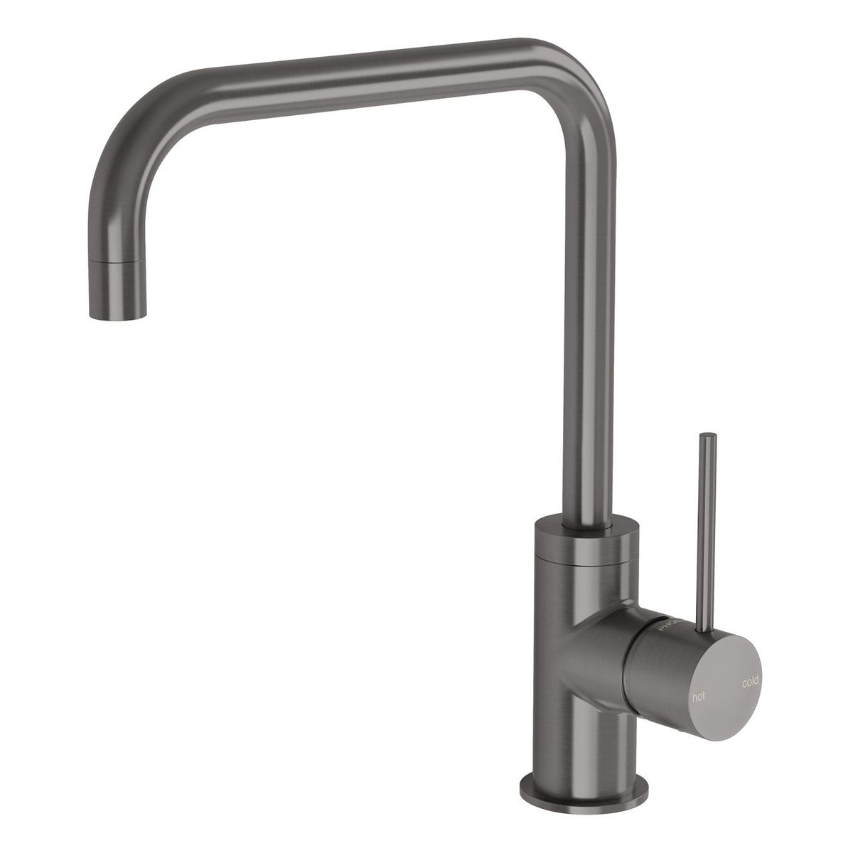 Vivid Slimline Sink Mixer 220mm Squareline - Brushed Carbon