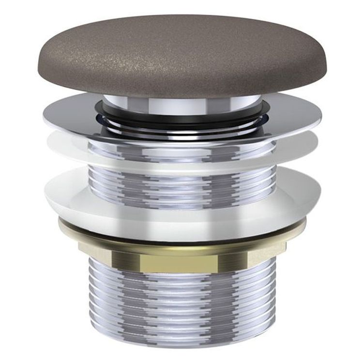 Universal Pull-Out/Pop-Up Concrete Cap Bath Waste, Non-Overflow