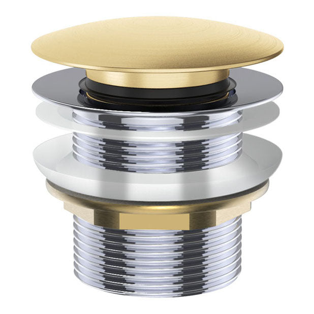 Pull-Out/Pop-Up 40mm Bath Waste, No Overflow Urban Brass
