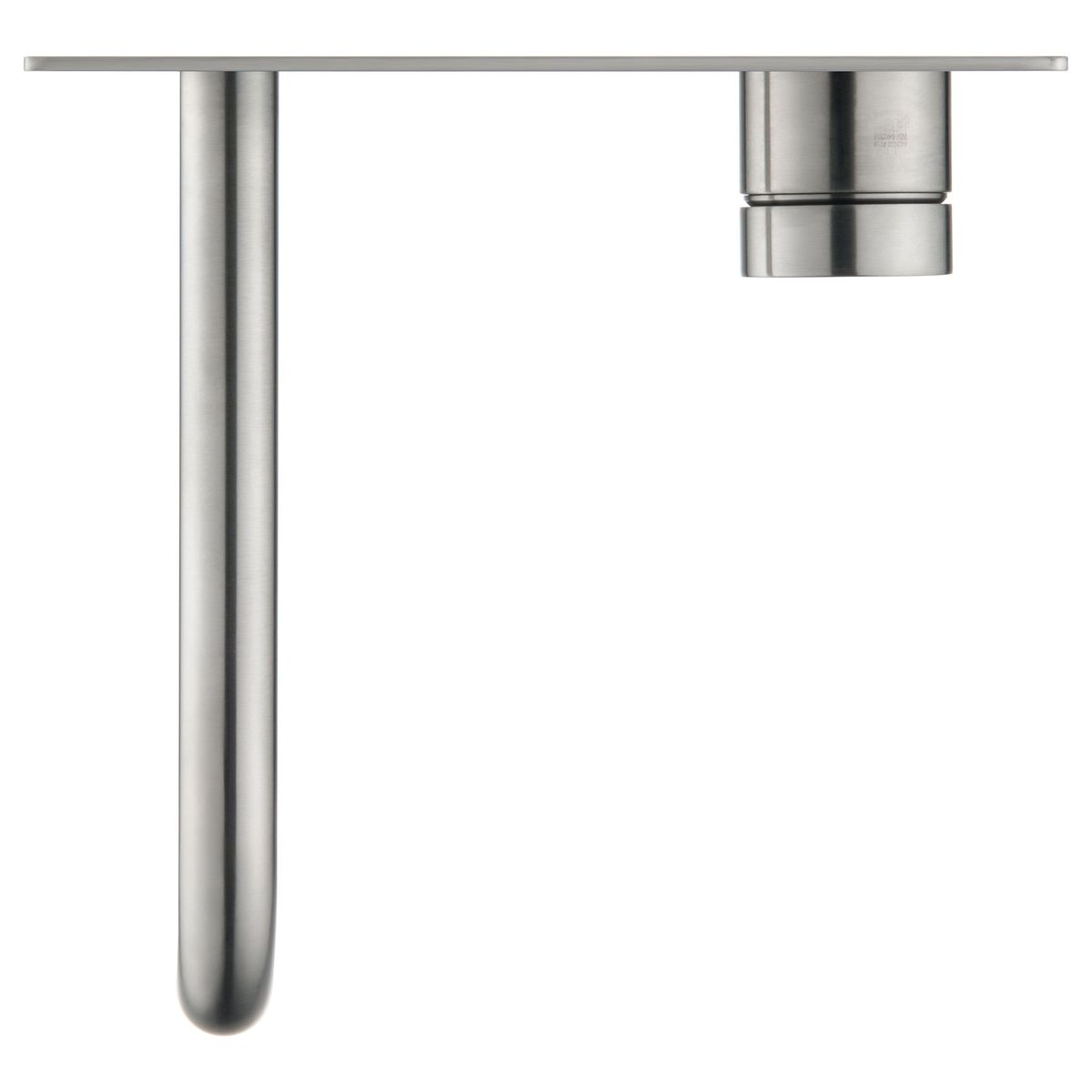 Mica Wall-Spout Combo - 1P, Brushed Nickel