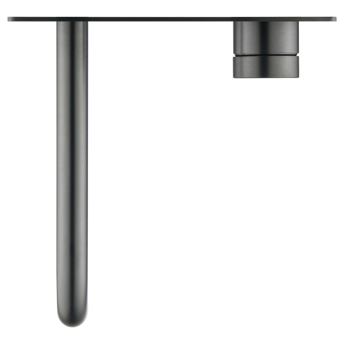 Mica Wall-Spout Combo - 1P, Gunmetal