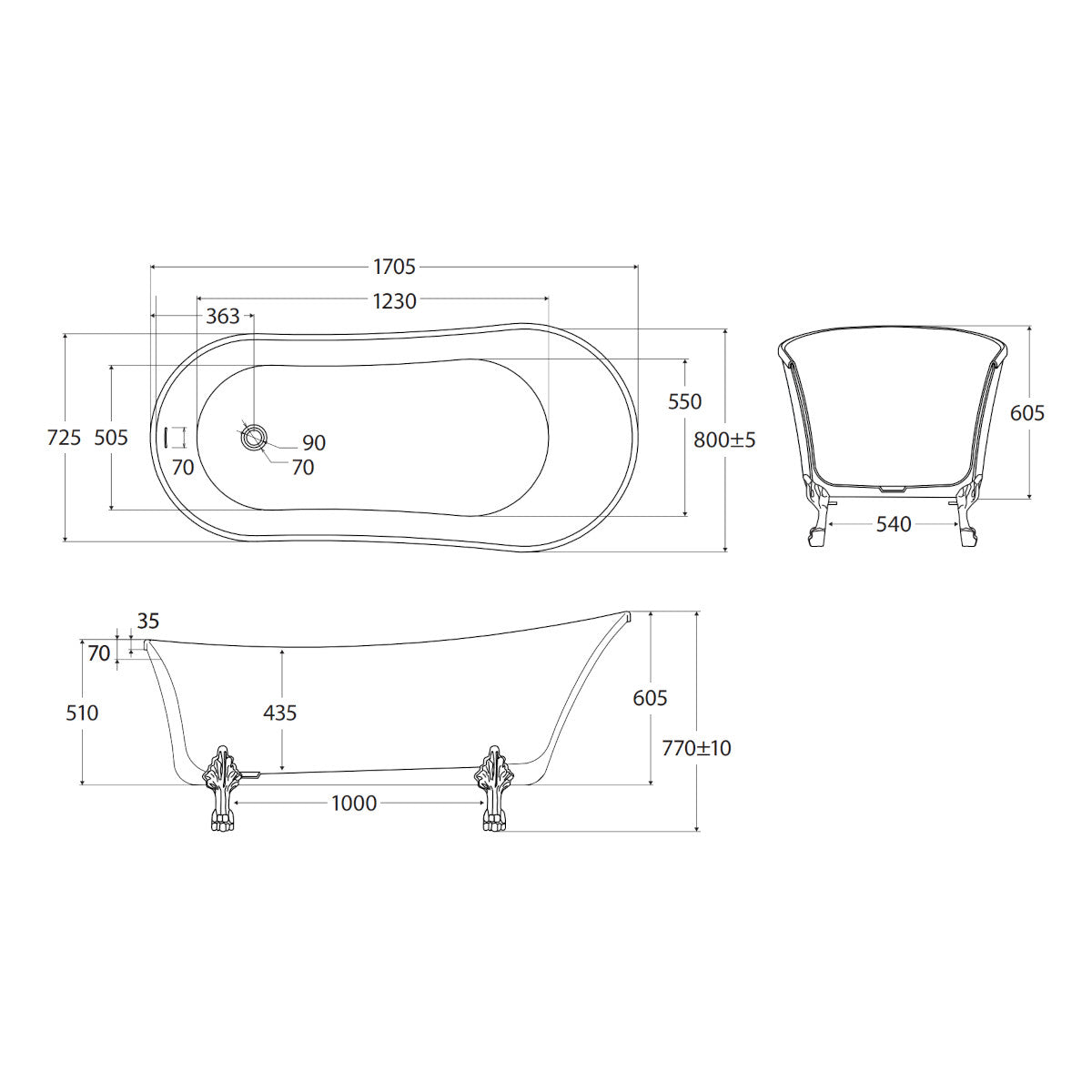 Buying a Bathtub? Here's How to Get the Measurements Right