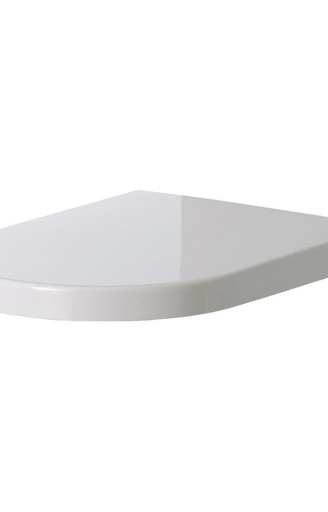 RAK Resort Gloss Toilet Seat, Gloss White